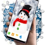 Logo of Snowman Live Wallpaper android Application 